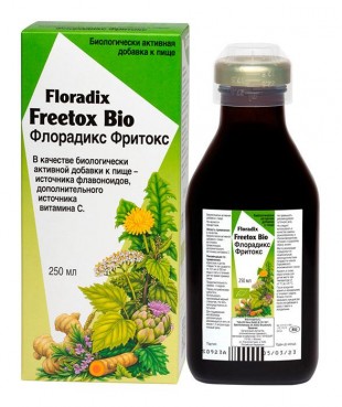 Флорадикс Фритокс ( Floradix Freetox Bio) тоник  250 мл