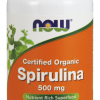NOW Нау Спирулина 500мг  (SPIRULINA 500mg ) таблетки  500 мг №100