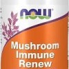 NOW Нау Машрум Иммун Ренью  650мг (MUSHROOM IMMUNE RENEW  ) капсулы  №90