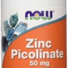 NOW Нау Цинка пиколинат (ZINC PICOLINATE 50mg ) капсулы  №120