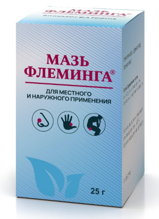 мазь Флеминга (при геморрое, рините, дерматите) 25 г