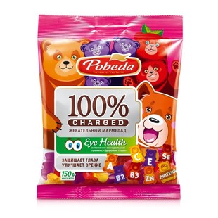 Жевательный мармелад. Здоровые глаза 150 г