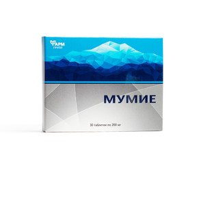 Мумие таблетки  200 мг №30