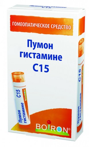 Пумон гистамине (Пумон гистамине 15, Гистамине 15) C15 гранулы  4 г