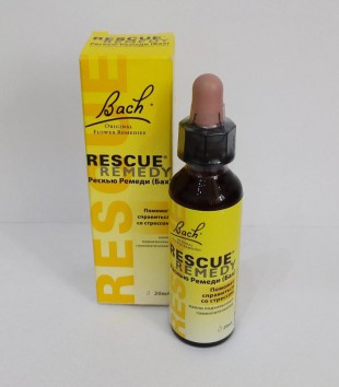 Рескью ремеди, (Rescue remedy), капли  20 мл