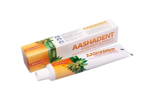 AASHADENT зубная паста, Кардамон/Имбирь/Мята 100 г