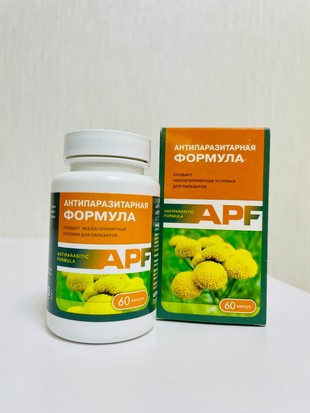 Apf антипаразитарная формула капс. 0.4г(бад) капсулы  №60