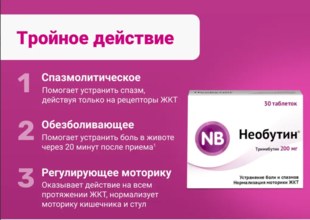 Необутин таблетки  200 мг №30