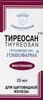Тиреосан капли  25 мл