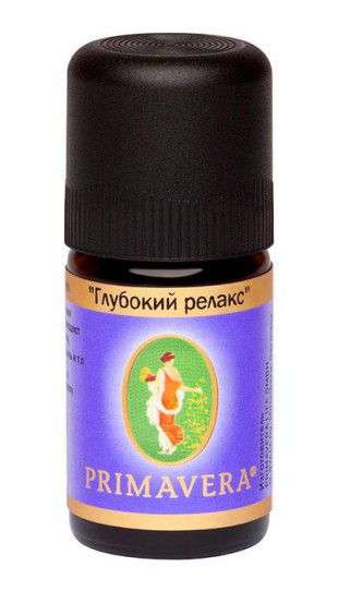 Примавера Лайф Ароматизатор воздуха - смесь эфирных масел «ГЛУБОКИЙ РЕЛАКС», масло  5 мл