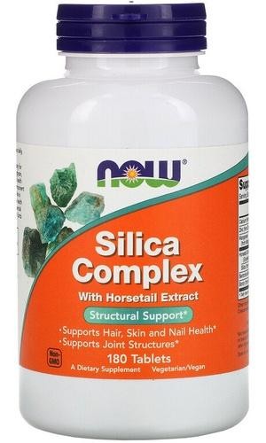 NOW Нау Кремниевый комплекс 1230мг  (SILICA COMPLEX ) таблетки  №180
