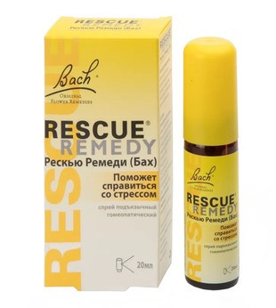 Рескью ремеди, (Rescue remedy) спрей  20 мл