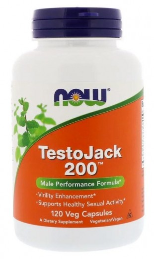 NOW Нау Тесто Джек 200  775мг (TESTO JACK 200   EXTRA STR S) капсулы  №120