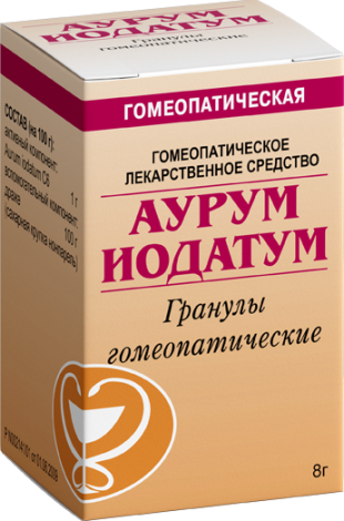 Аурум Йодатум гранулы  8 г