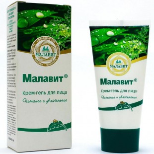 Малавит крем-гель для лица питание и увлажнение 15 г