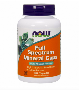 NOW Нау полный спектр минералов Full spectrum minerals капсулы  №120