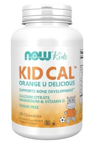 NOW Нау Детский Кальций (KID-CAL CHEWABLE CALCIUM) таблетки  №100