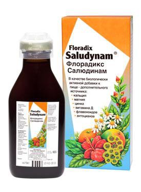 Флорадикс Салюдинам, (Floradix Saludynam), тоник  250 мл