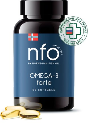 NFO ОМЕГА-3 ФОРТЕ капсулы  №60